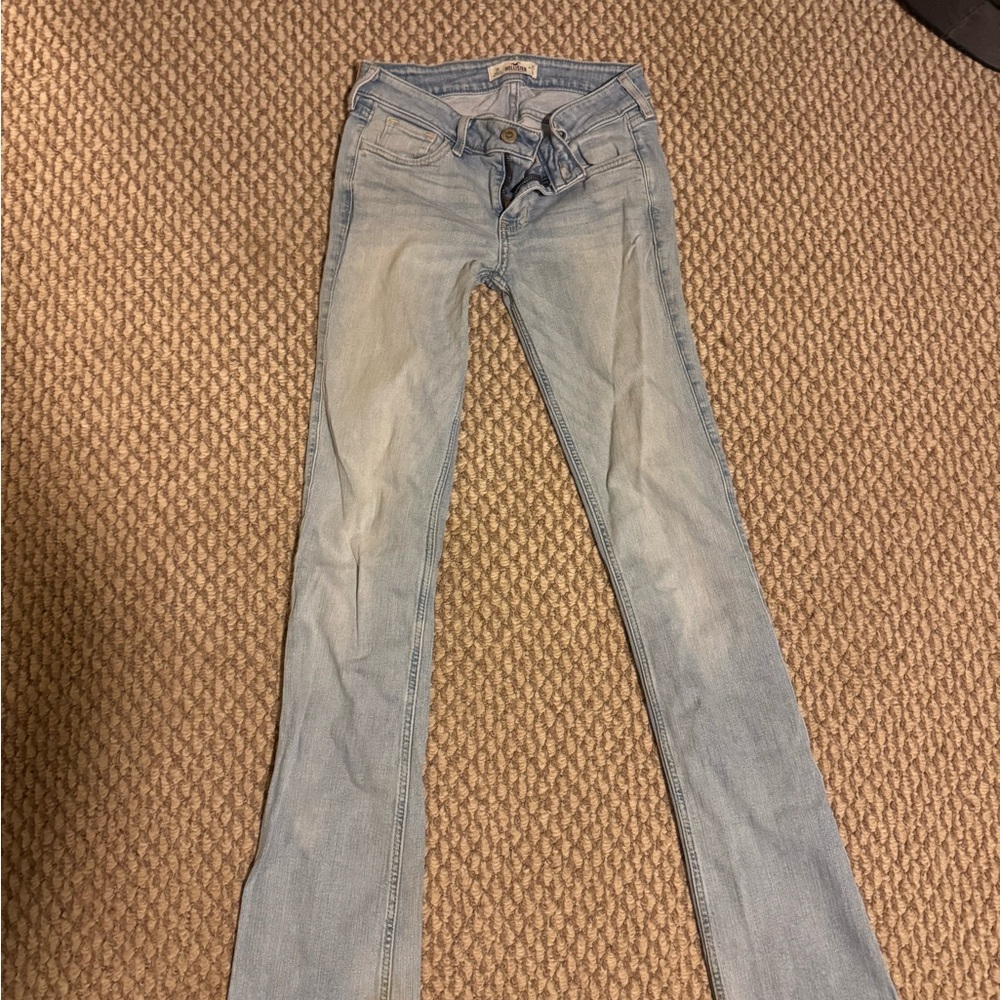 Hollister Women's Light Blue Skinny Jeans